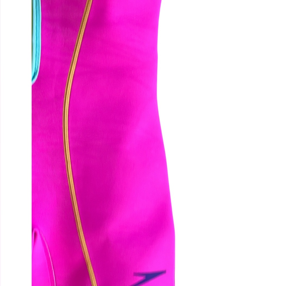 Speedo Kids UV Learn to Swim Thermal Suit Pink - Picture 3 of 10